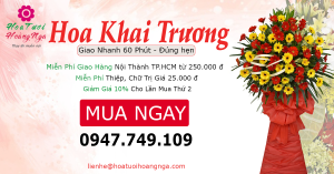 【Top 6】 mẫu hoa khai trương 500k ấn tượng và đẹp mắt nhất