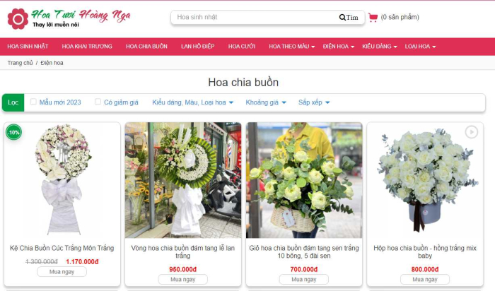 Vòng hoa kính viếng Quận Phú Nhuận - Tưởng nhớ trọn vẹn