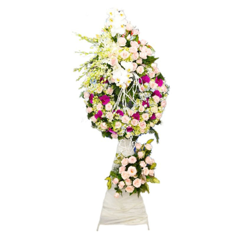 Đặt vòng hoa viếng tang lễ Quận 5 - Giao hàng tận nơi