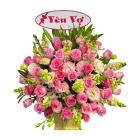 Hoa tặng sinh nhật vợ