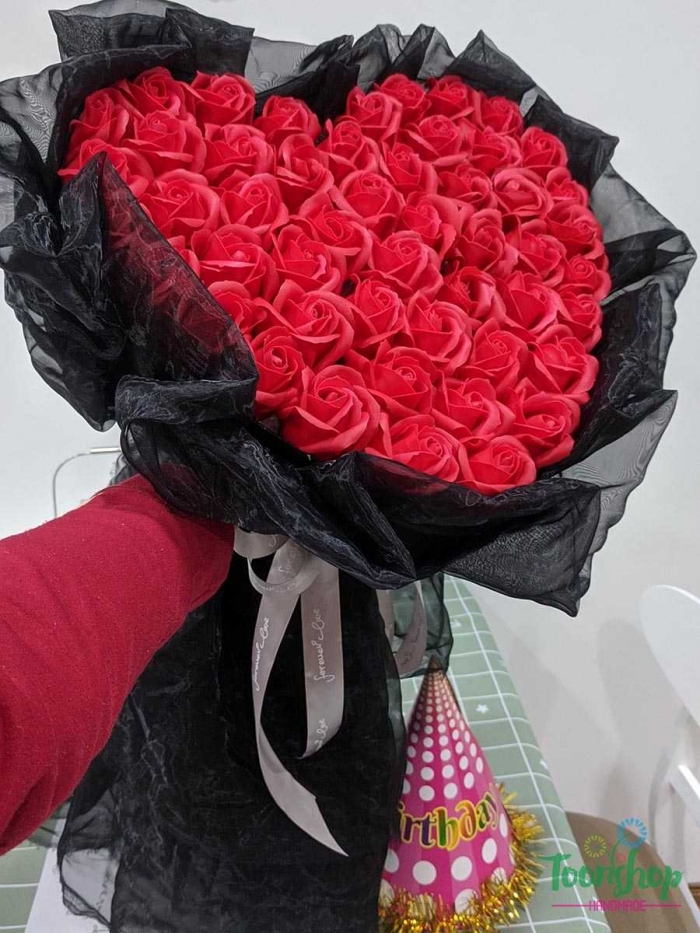 13 bó hoa hình trái tim đẹp, ý nghĩa dành tặng cho người đặc biệt 250872130