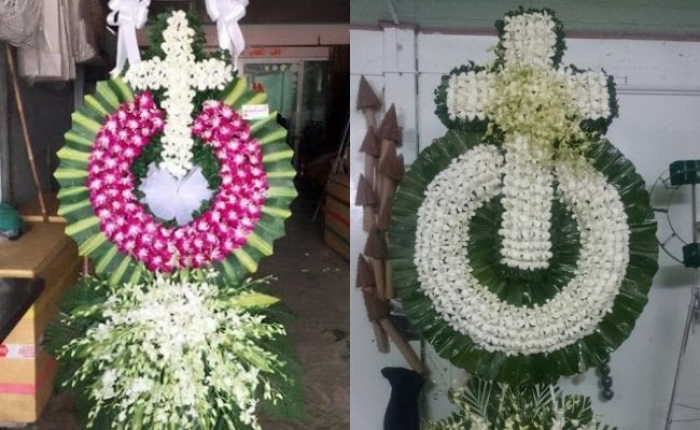 Đặt vòng hoa đám tang đạo Công Giáo nhất định phải chú ý 2113305881