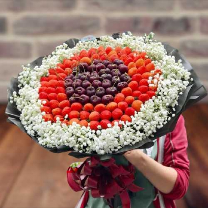 Gợi ý những bó hoa cherry đẹp, ý nghĩa dành tặng cho người yêu 263300658