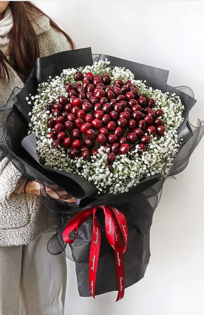 Gợi ý những bó hoa cherry đẹp, ý nghĩa dành tặng cho người yêu 1317593219