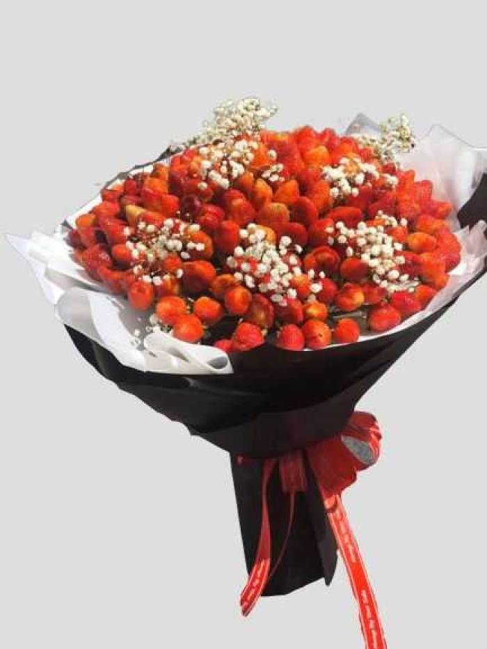 10 kiểu bó hoa trái cây làm quà tặng cực ý nghĩa 617119903