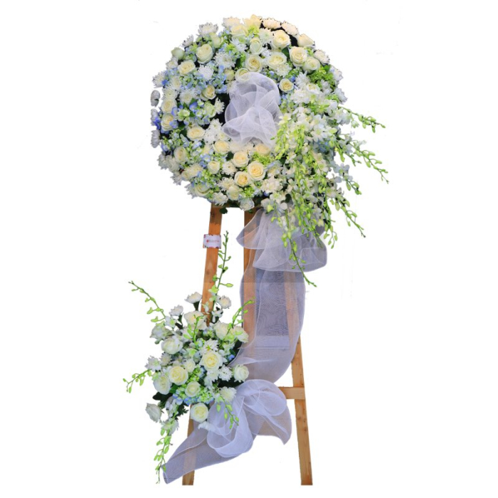 Dịch vụ hoa viếng Quận 2 - Thành kính tri ân 62789005