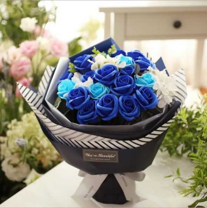 15 bó hoa hồng xanh cực đẹp tặng cho người yêu ý nghĩa 659050271