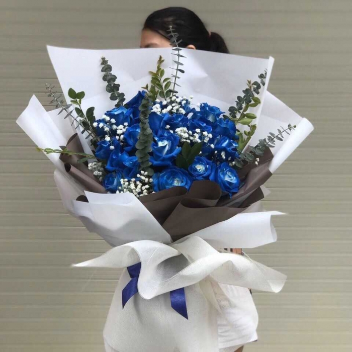 15 bó hoa hồng xanh cực đẹp tặng cho người yêu ý nghĩa 659050271