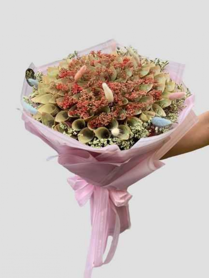 Những bó hoa bằng tiền polime làm quà tặng ý nghĩa [Độc đáo] 1542712656