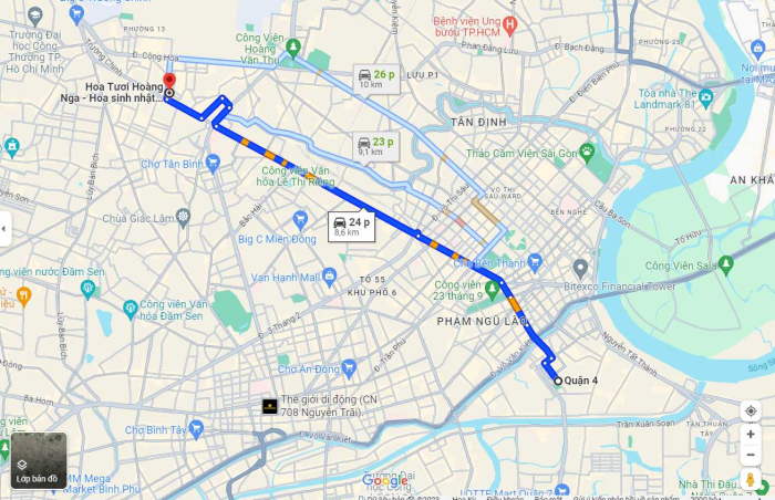 Đặt hoa sinh nhật quận 4 giá rẻ giao ngay 1811648813