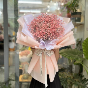 Bó hoa baby hồng giá rẻ tặng sinh nhật