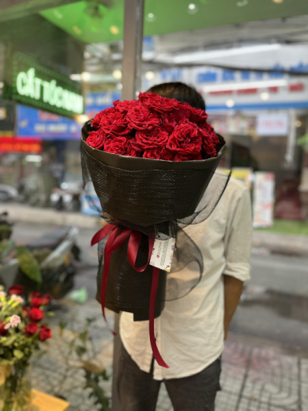 Bó hoa hồng Ohara 20 bông tặng sinh nhật ý nghĩa  1
