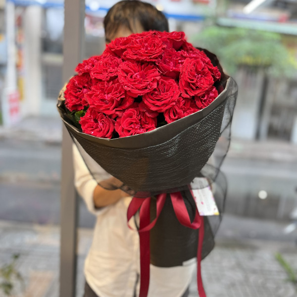 Bó hoa hồng Ohara 20 bông tặng sinh nhật ý nghĩa  2