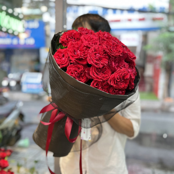 Bó hoa hồng Ohara 20 bông tặng sinh nhật ý nghĩa  3