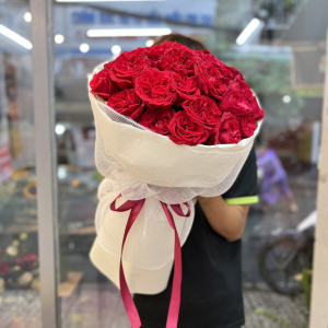 Bó hoa hồng đỏ Ohara tặng chúc mừng sinh nhật đẹp và ý nghĩa 
