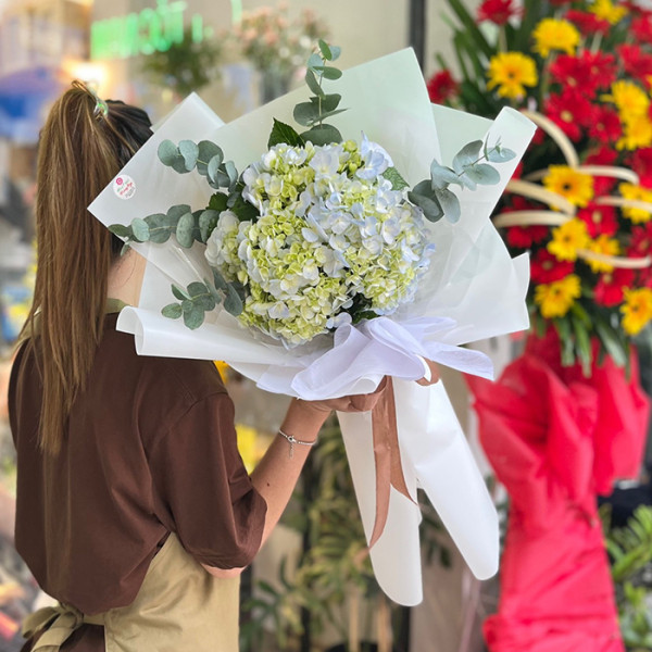 Bó hoa cẩm tú cầu nhỏ xinh 2