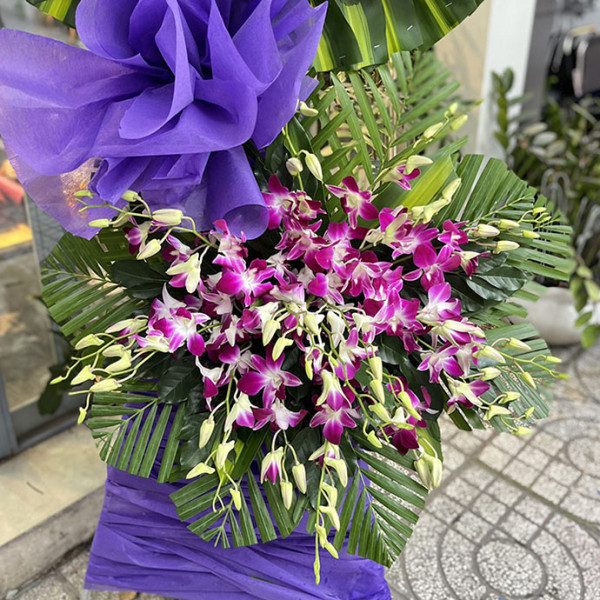 Vòng hoa đám tang đạo thiên chúa 2 tầng 2