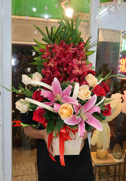 Hộp Hoa Tặng Cô 20-11 1