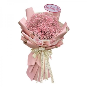 Bó Hoa Baby Hồng- Baby Hà Lan Nhập- Tặng Sinh Nhật Phái Nữ