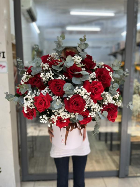 Hộp hoa hồng đỏ Ecuado tặng sinh nhật 1