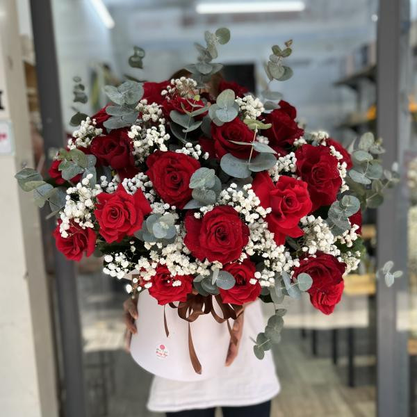 Hộp hoa hồng đỏ Ecuado tặng sinh nhật 3