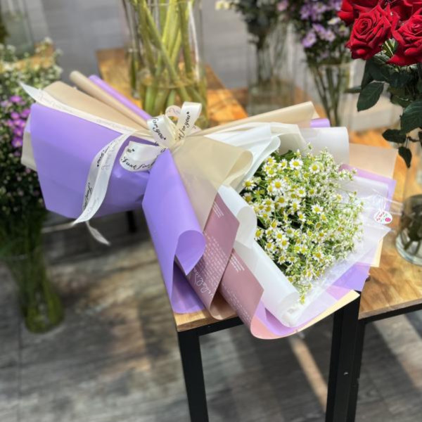 Bó hoa cúc tana tặng sinh nhật ý nghĩa  2