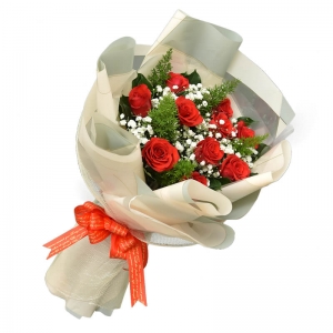 Bó Hoa Hồng Đỏ 11 Hoa