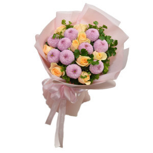Bó Hoa Hồng Trứng Gà Bing Bong