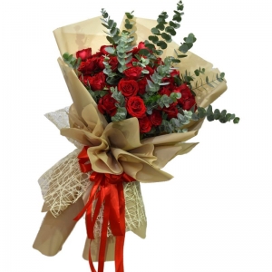 Bó hoa hồng 50 bông King Red Ohara