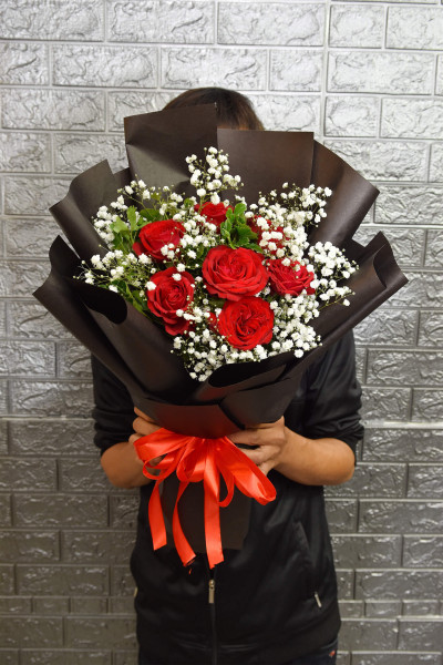 Bó hoa hồng đỏ tặng người yêu  2