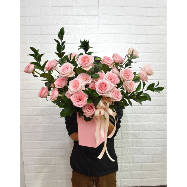 Giỏ hoa hồng Ohara chúc mừng sinh nhật 1